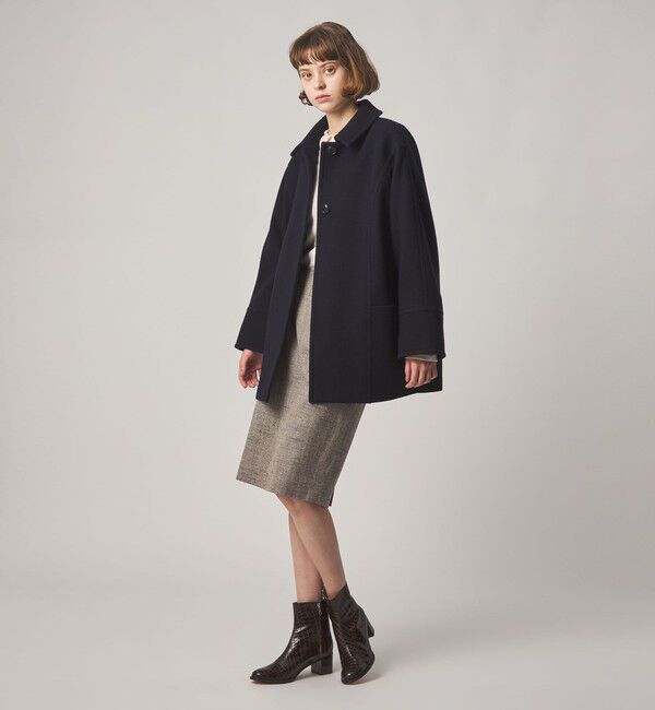 STEVEN ALAN「＜Steven Alan＞ウール ショート コート」|ステンカラーコート|