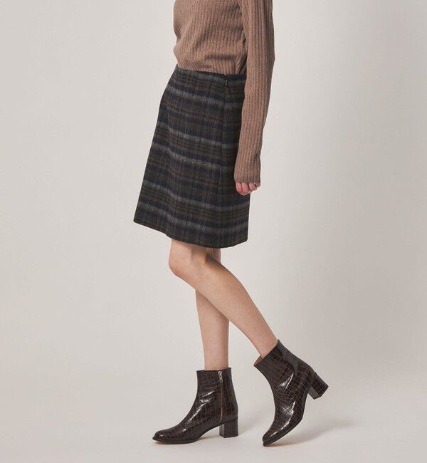 STEVEN ALAN「＜Steven Alan＞チェック ミニ スカート」|スカート|