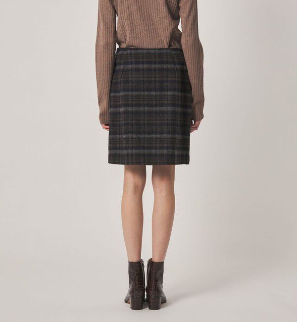 STEVEN ALAN「＜Steven Alan＞チェック ミニ スカート」|スカート|