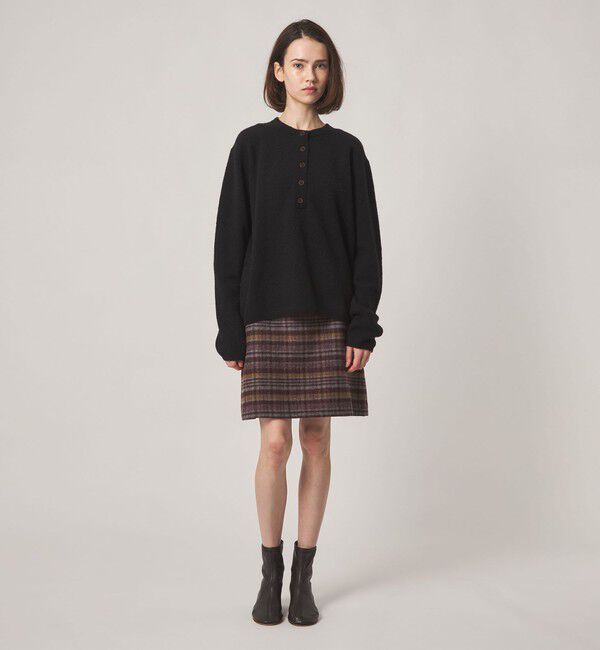 STEVEN ALAN「＜Steven Alan＞チェック ミニ スカート」|スカート|