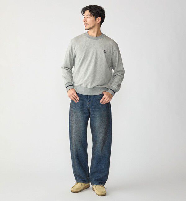 SHIPS「【SHIPS別注】FRED PERRY: シングル ティップ スウェットシャツ」|スウェット・ジャージ|