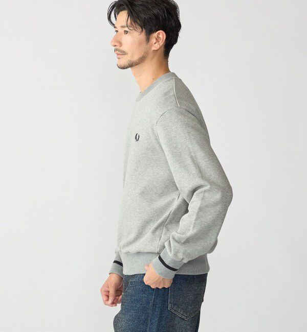 SHIPS「【SHIPS別注】FRED PERRY: シングル ティップ スウェットシャツ」|スウェット・ジャージ|