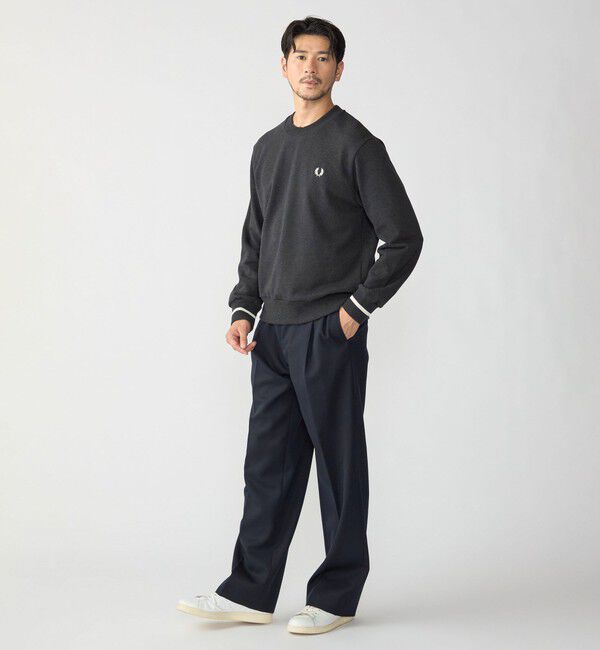 SHIPS「【SHIPS別注】FRED PERRY: シングル ティップ スウェットシャツ」|スウェット・ジャージ|