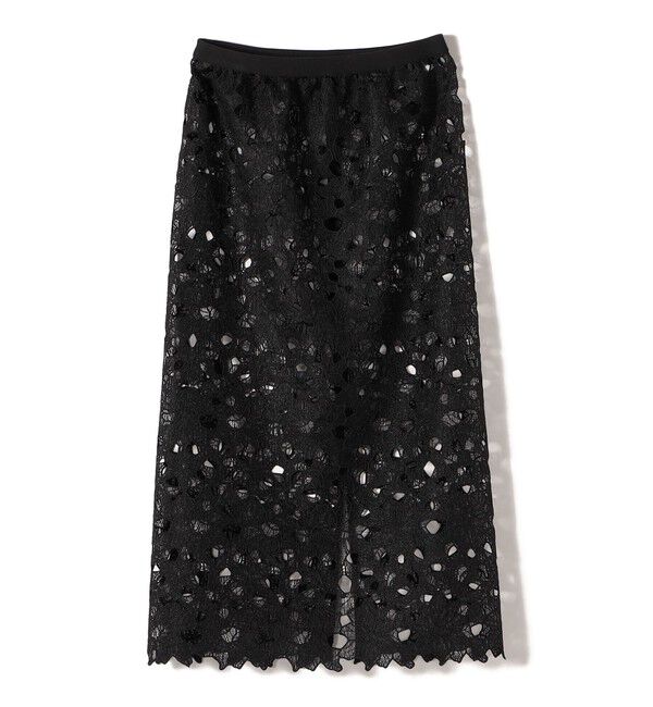 SHIPS for women「TORAZZODONNA:〈手洗い可能〉カットワーク レース スカート」|スカート|
