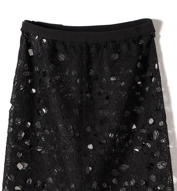 SHIPS for women「TORAZZODONNA:〈手洗い可能〉カットワーク レース スカート」|スカート|