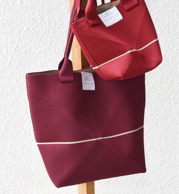SHIPS for women「【WEB限定】George Cinq: ORIGAMI BAG （M）」|トートバッグ|ワイン