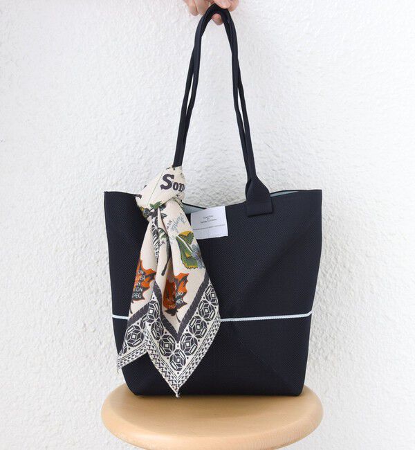 SHIPS for women「【WEB限定】George Cinq: ORIGAMI BAG （M）」|トートバッグ|ネイビー