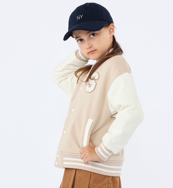 SHIPS KIDS「SHIPS KIDS:コーデュロイ ロゴ キャップ」|キャップ・キャスケット|