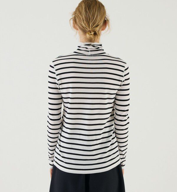 GALERIE VIE「パウダーコットン タートルネックプルオーバー」|Tシャツ・カットソー|