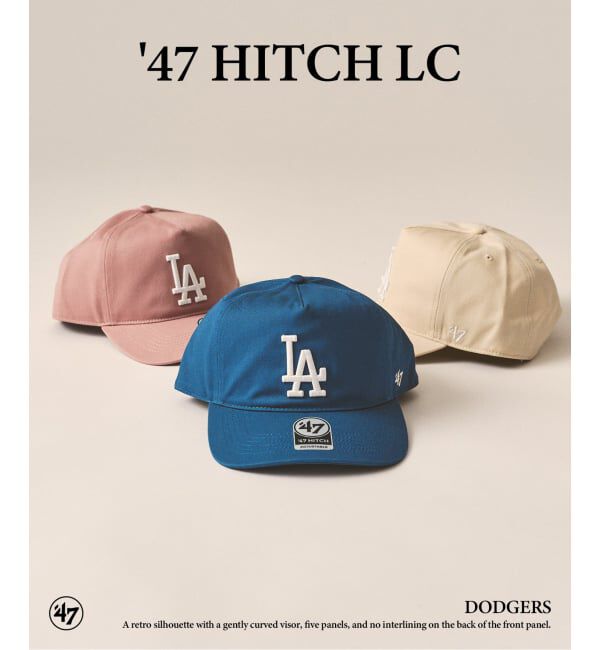 417 EDIFICE「47 HITCH LC DODGERS」|キャップ・キャスケット|