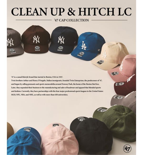 417 EDIFICE「47 HITCH LC DODGERS」|キャップ・キャスケット|