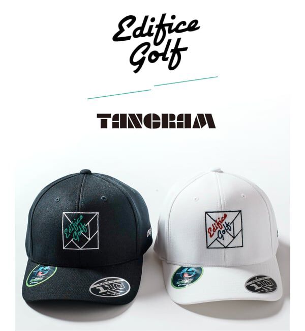 EDIFICE「TANGRAM &times; EDIFICE GOLF（タングラム&times;エディフィスゴルフ）GOLF CAP」|キャップ・キャスケット|