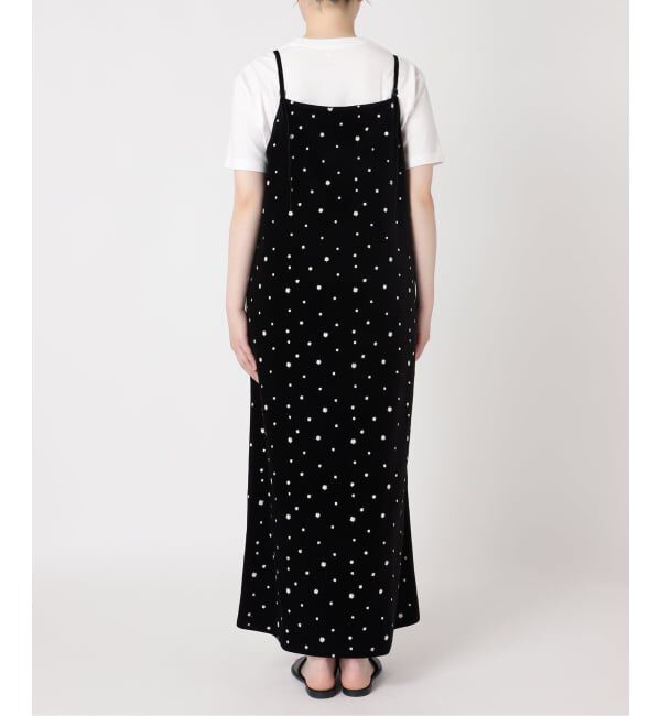 JOURNAL STANDARD relume「《WEB限定》小花刺繍ベロアキャミワンピース」|ワンピース|