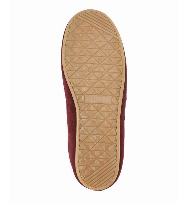 journal standard L'essage「ALOHAS/アロハス Tb.24 Suede Burgundy Leather スニーカー」|スニーカー|