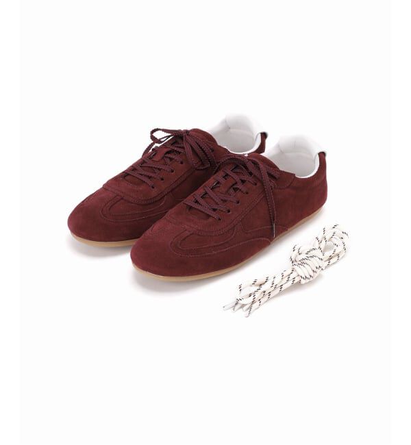 journal standard L'essage「ALOHAS/アロハス Tb.24 Suede Burgundy Leather スニーカー」|スニーカー|