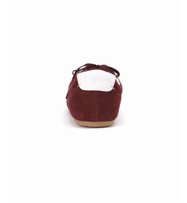 journal standard L'essage「ALOHAS/アロハス Tb.24 Suede Burgundy Leather スニーカー」|スニーカー|