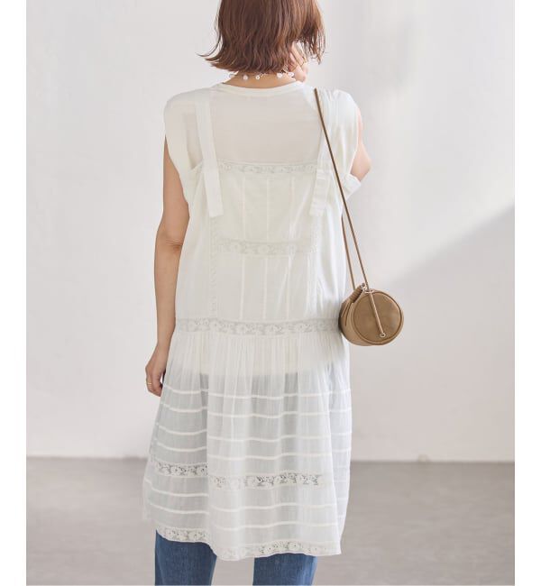 journal standard L'essage「コットンレースワンピース」|ワンピース|