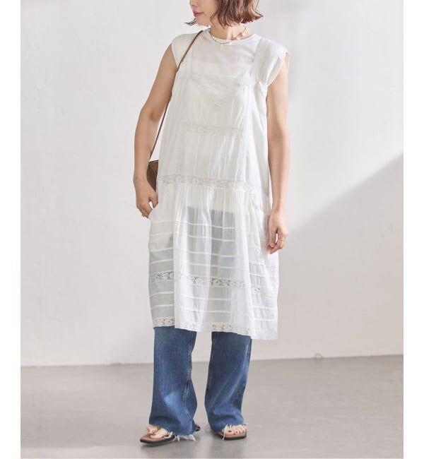 journal standard L'essage「コットンレースワンピース」|ワンピース|