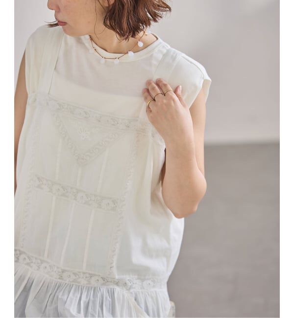 journal standard L'essage「コットンレースワンピース」|ワンピース|