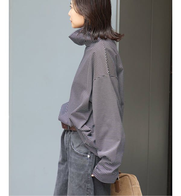 JOURNAL STANDARD「【ARCHIVE STANCE/アーカイブスタンス】 Highneck Border long slee」|Tシャツ・カットソー|