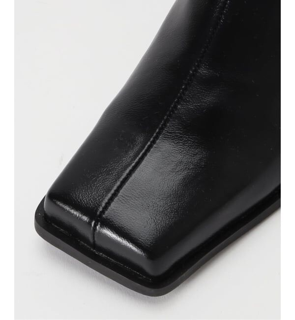 GRISE「《予約 / WEB+一部店舗限定》GRISE3.5cmBOXスクエアソフトフィットショートブーツ」|ショートブーツ|