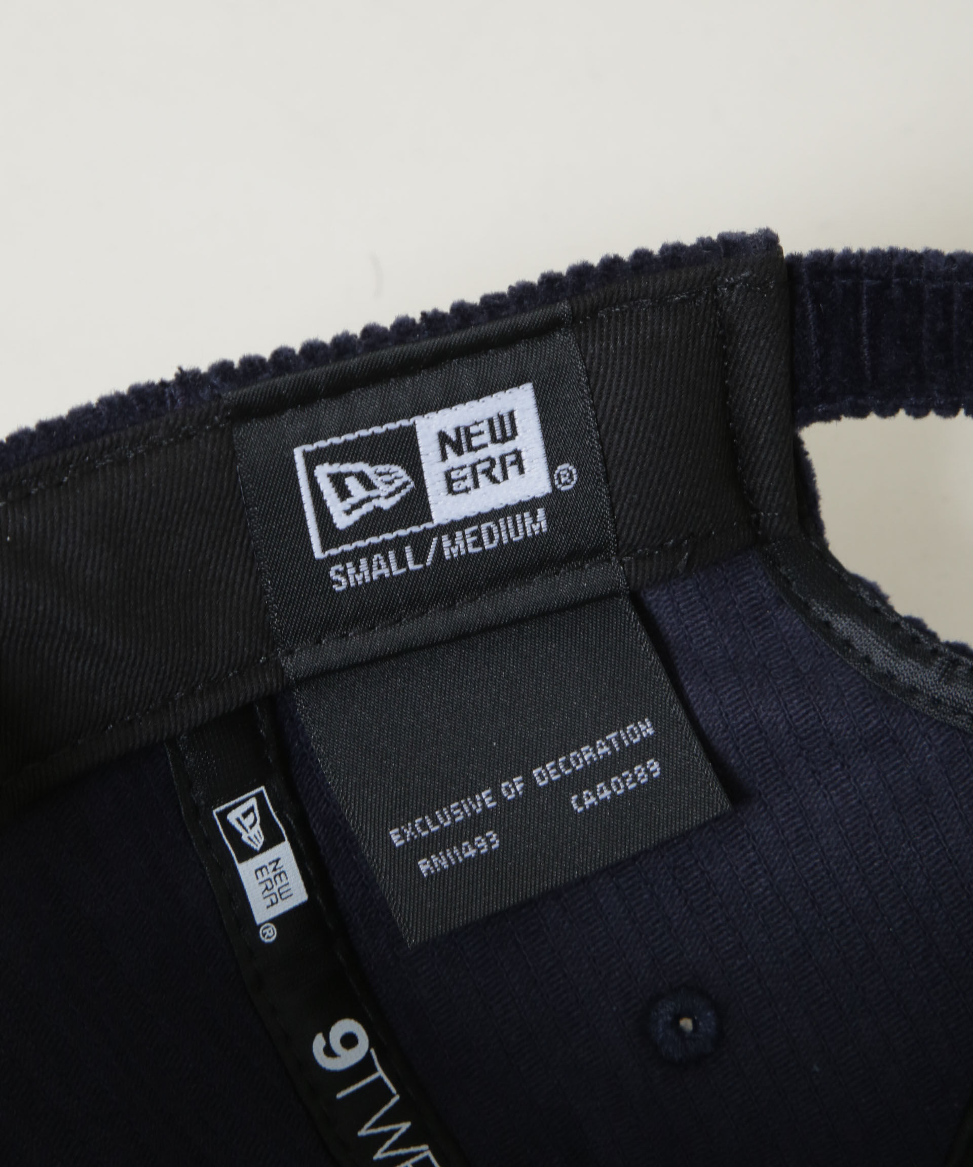 NANO universe「NEW ERA(R)/別注 CC NEYYAN MINILOGO corduroy」|キャップ・キャスケット|