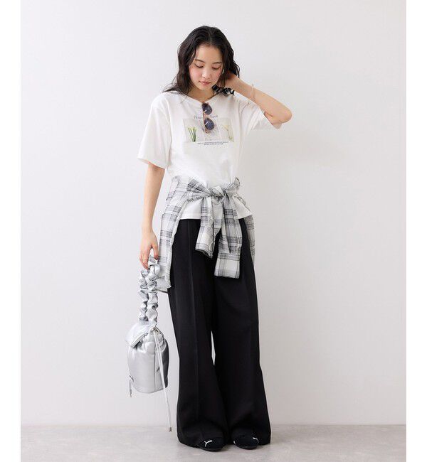 VIS「キラリアソートフォト＆ロゴTシャツ」|Tシャツ・カットソー|