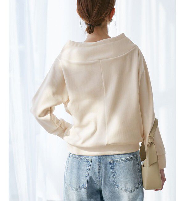 Rope&rsquo;Picnic「【emur/エミュール】リブベロアプルオーバー」|Tシャツ・カットソー|
