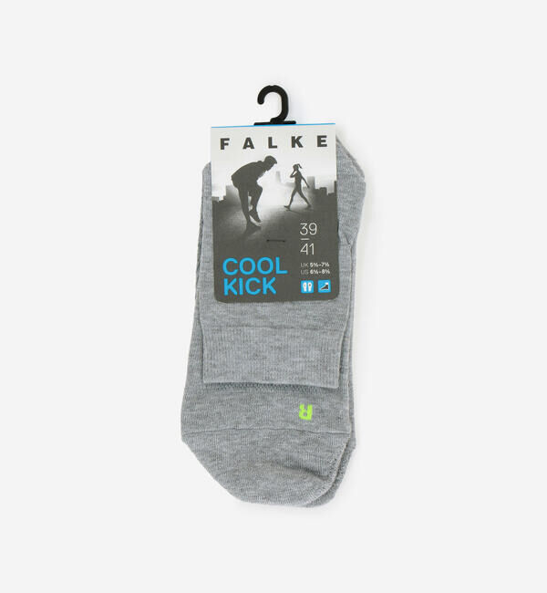 FALKE 「FALKE | 16689 COOL KICK SHORT SOCKS MEN」|ソックス|LTGREY