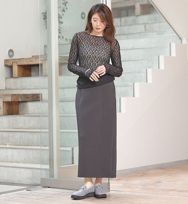 AU BANNISTER「【WEB限定カラーあり】オブリークトゥローファー」|ローファー|