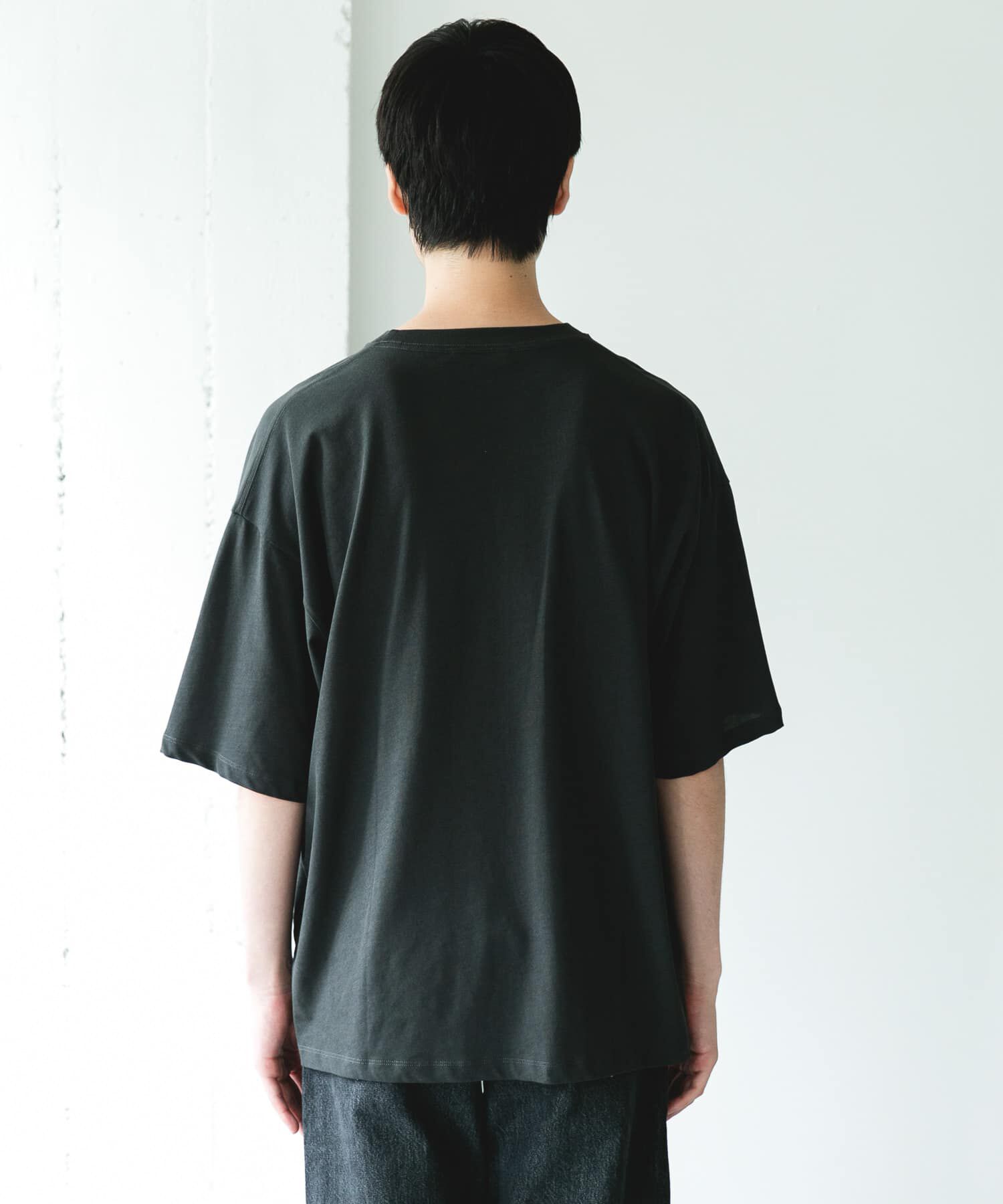 URBAN RESEARCH DOORS「ハイツイストクルーネック ショートスリーブTシャツ」|Tシャツ・カットソー|