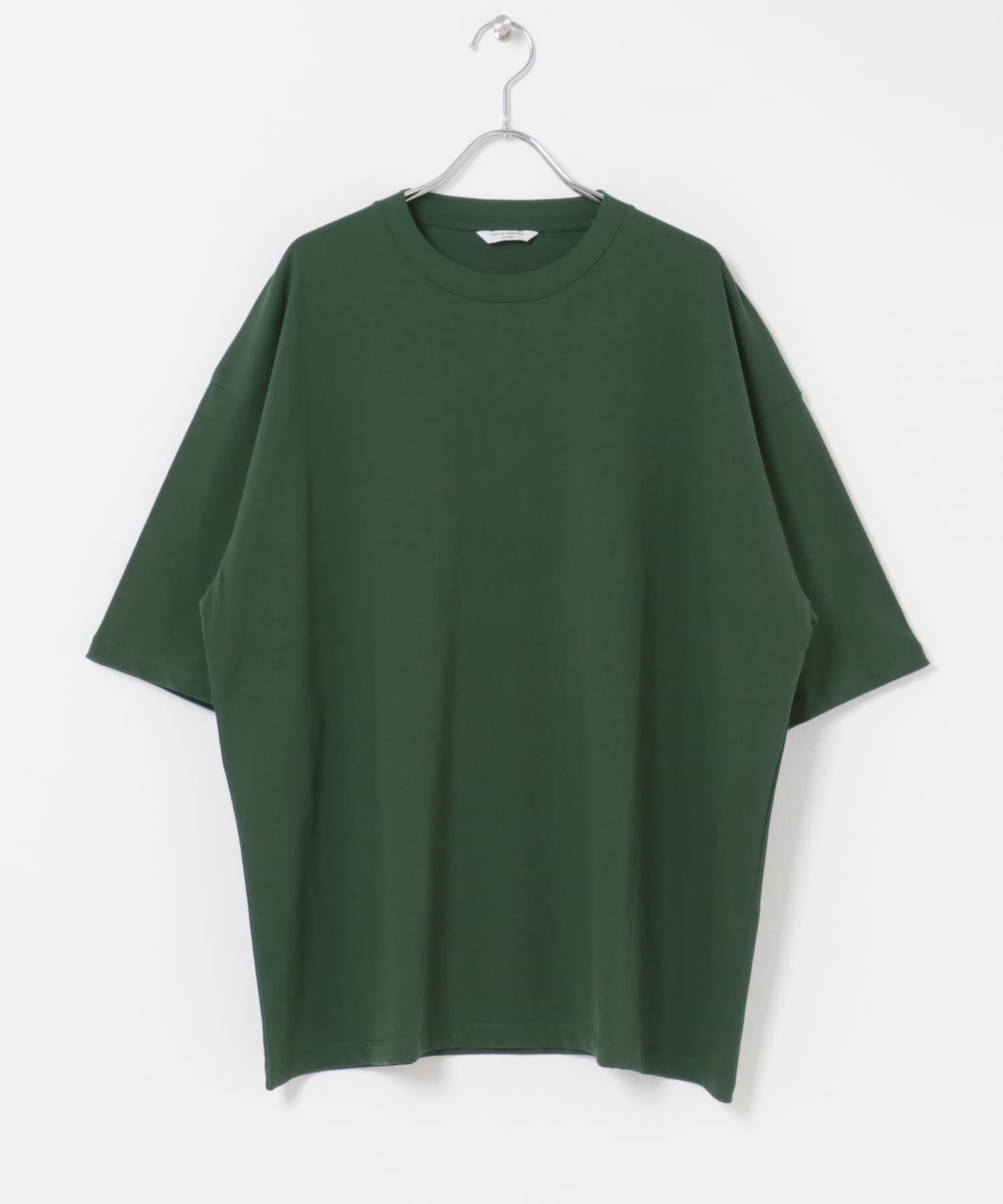 URBAN RESEARCH DOORS「ハイツイストクルーネック ショートスリーブTシャツ」|Tシャツ・カットソー|