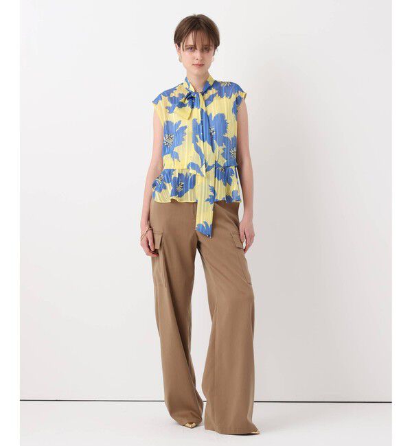 allureville「◇WEB ルミネ別注 シアーヨウリュウブラウス」|シャツ・ブラウス|