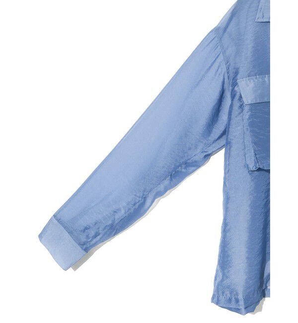 MIDIUMISOLID「MIDIUMISOLID Men&rsquo;s シアーオープンカラーシャツ」|シャツ・ブラウス|