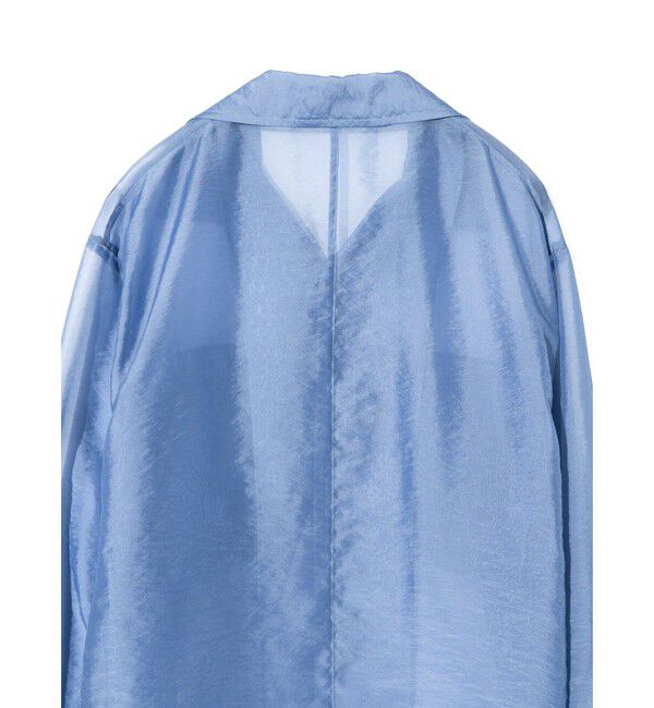 MIDIUMISOLID「MIDIUMISOLID Men&rsquo;s シアーオープンカラーシャツ」|シャツ・ブラウス|