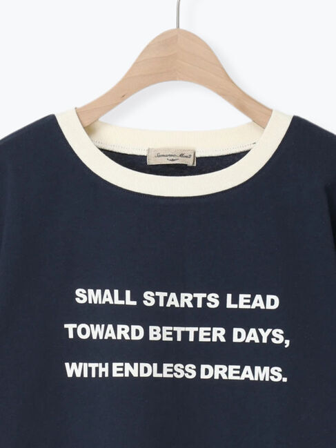 Samansa Mos2「【接触冷感】プリントリンガーTシャツ」|Tシャツ・カットソー|