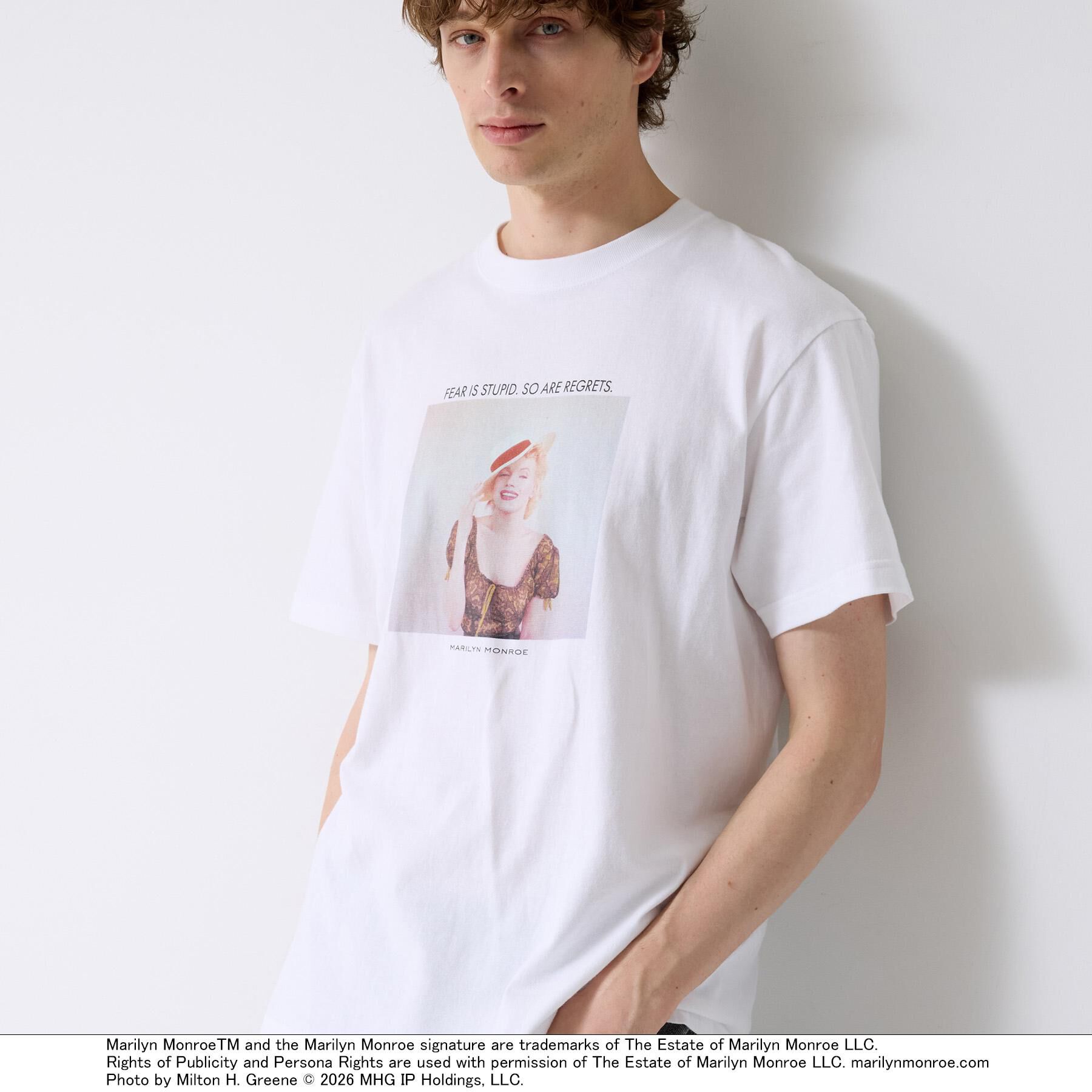TAKEO KIKUCHI「【別注】マリリン・モンロー/フォトTシャツ」|Tシャツ・カットソー|
