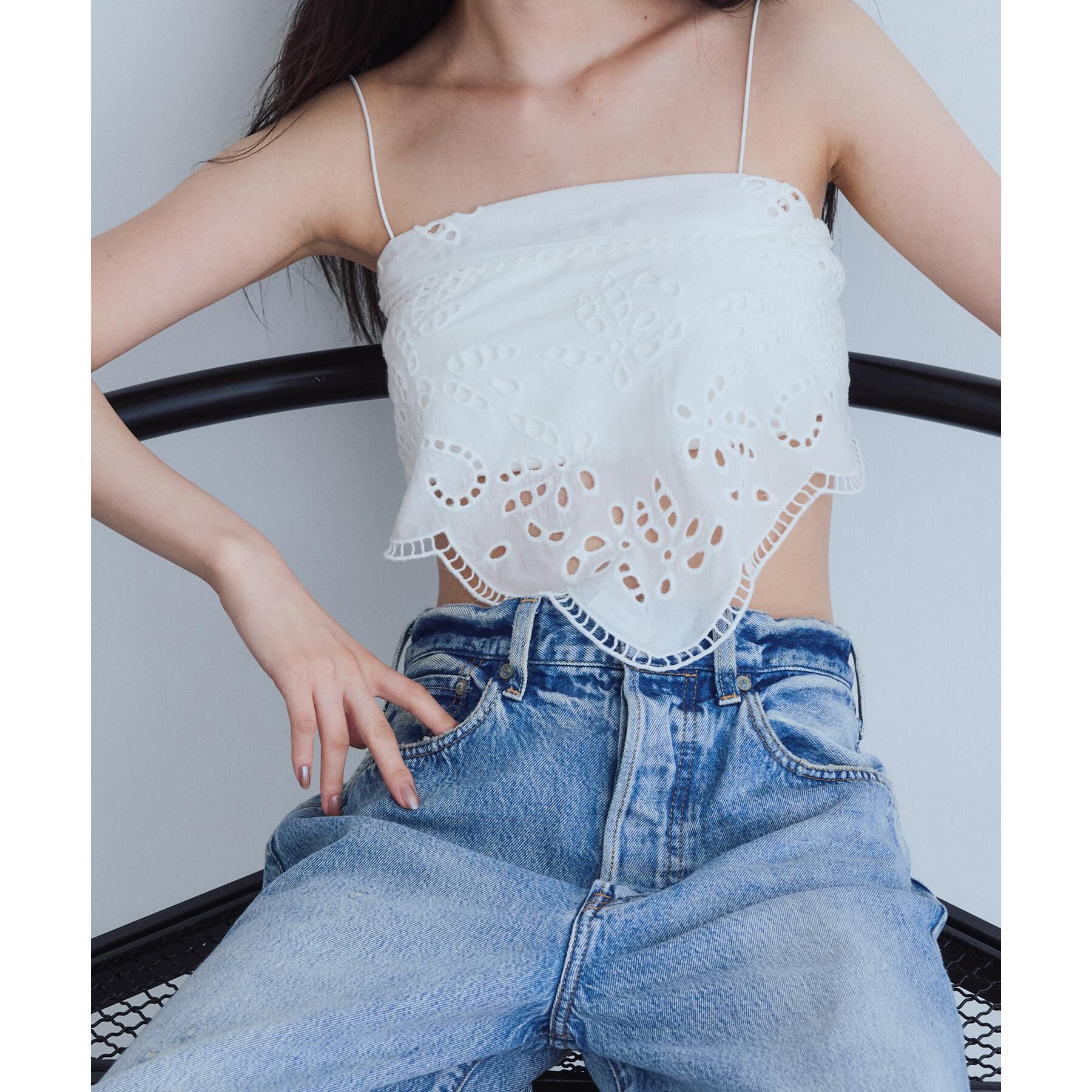 CODE A「PROTAGONISTA｜triangle scarf」|バンダナ・スカーフ|