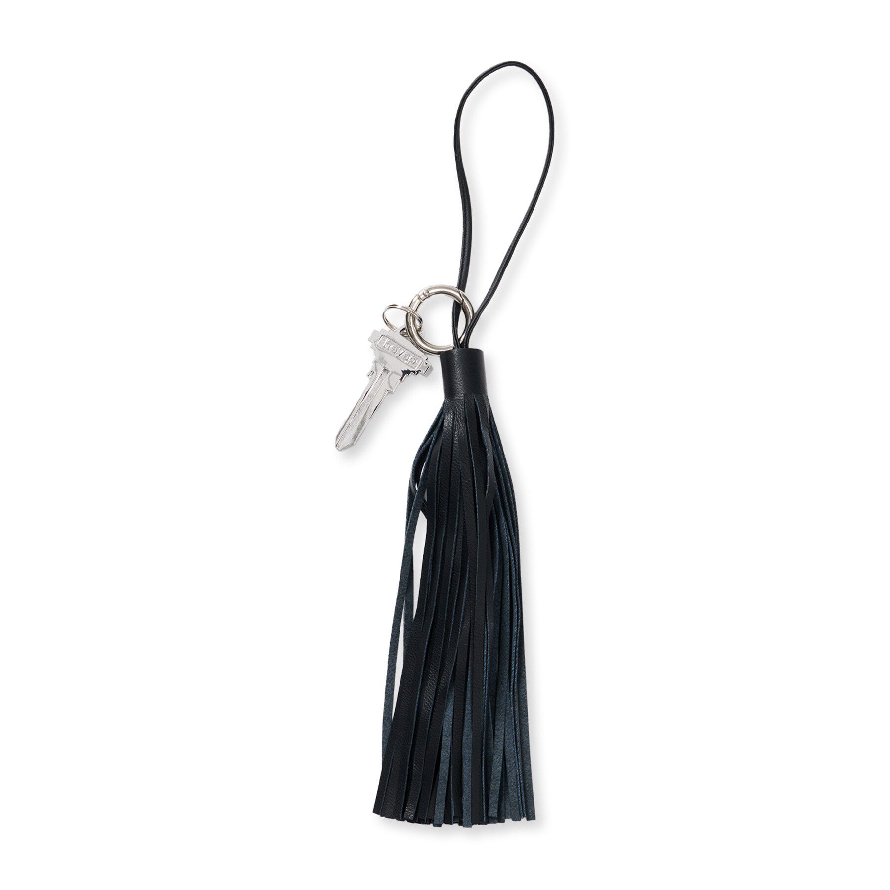 CODE A「heyep｜Long Fringe Leather Keyring」|キーケース|