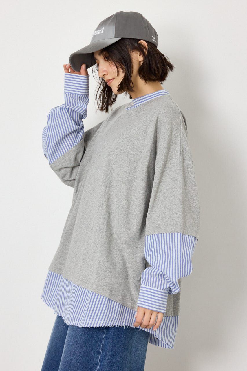 RODEO CROWNS「レイヤードビッグTシャツ」|Tシャツ・カットソー|