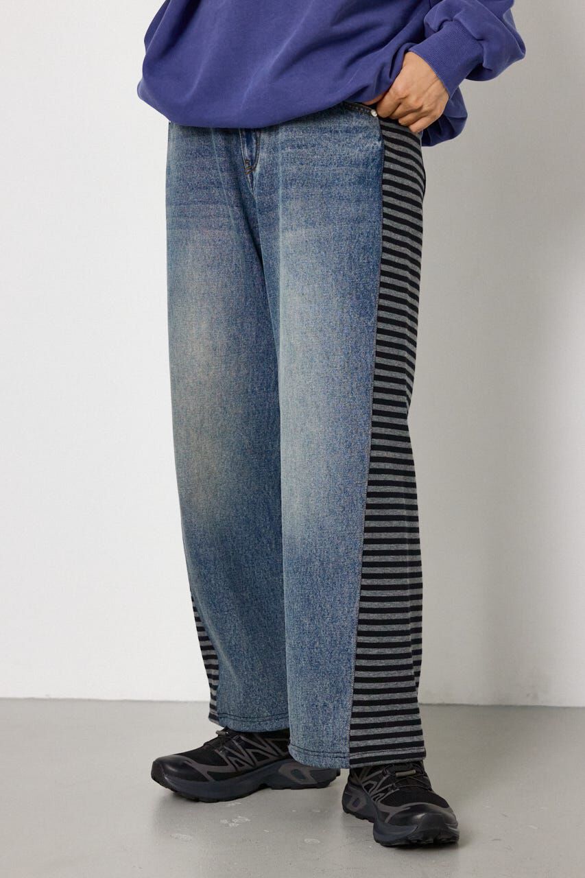 RODEO CROWNS「DENIM COMBO PANTS」|デニム|