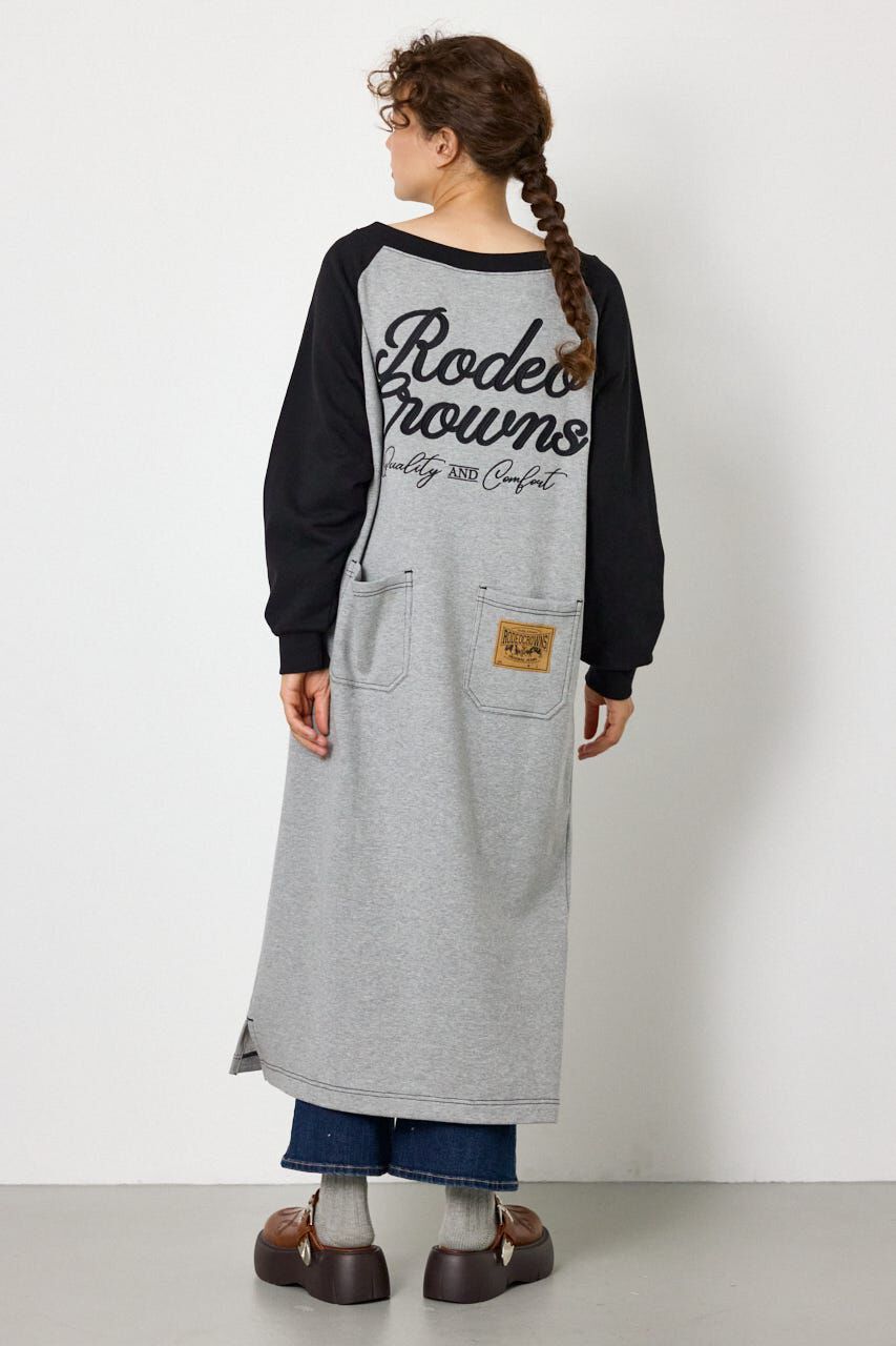 RODEO CROWNS「ラグランカラーステッチオフショルワンピース」|ワンピース|