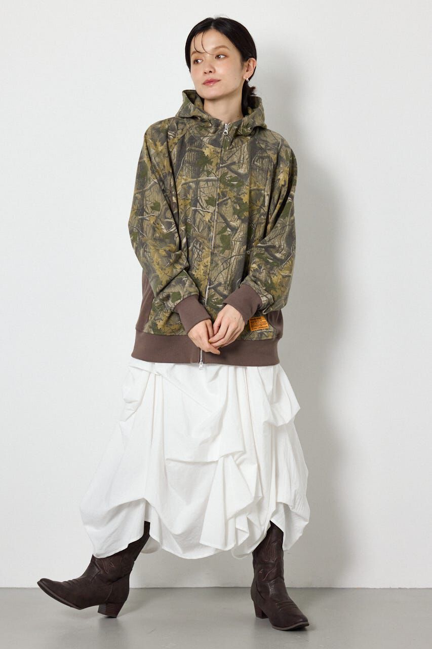 RODEO CROWNS「(UNISEX)SHARE パターンスタンドネックジップパーカー」|パーカー|