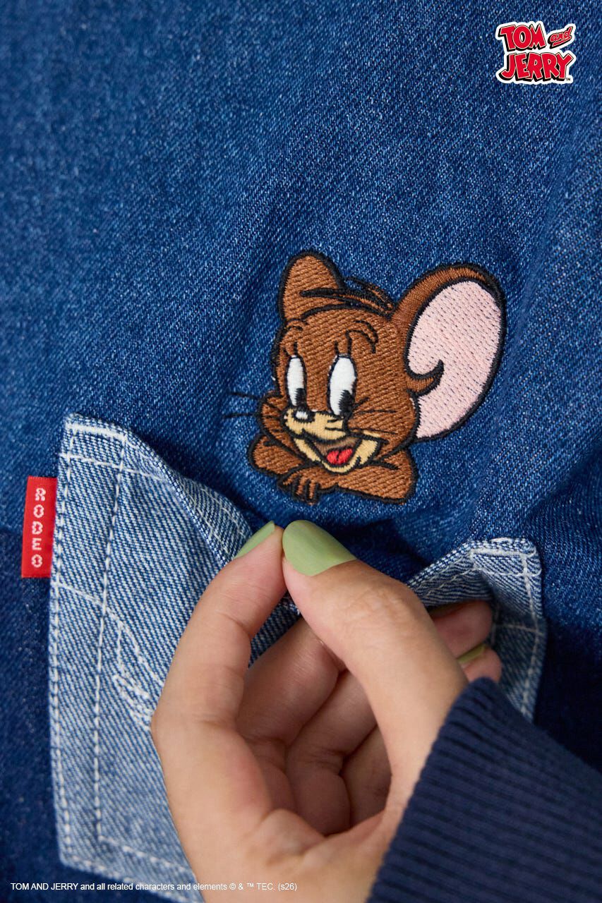 RODEO CROWNS「(TOM and JERRY)カスタムデニムトップス」|Tシャツ・カットソー|