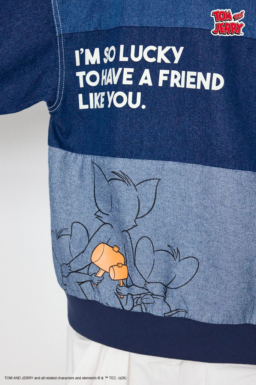 RODEO CROWNS「(TOM and JERRY)カスタムデニムトップス」|Tシャツ・カットソー|