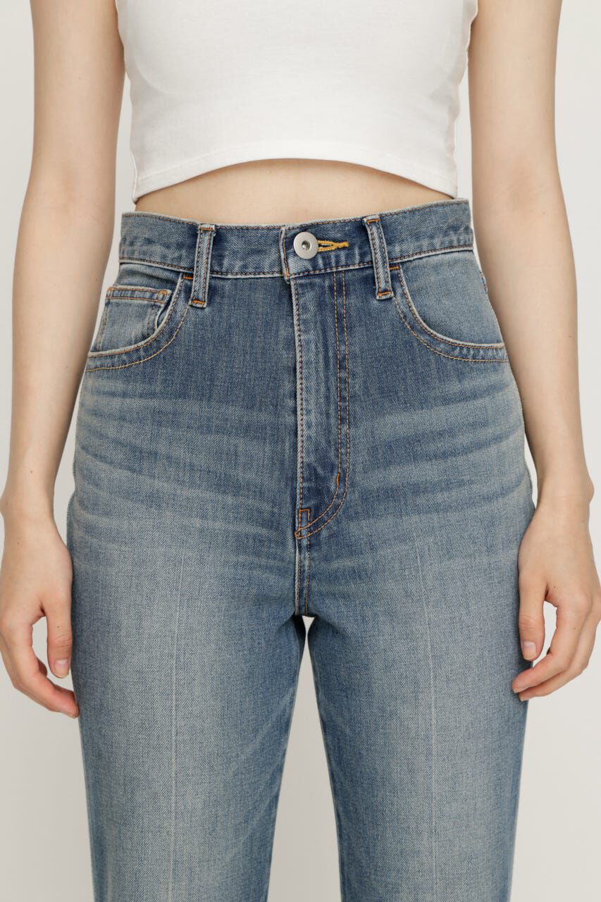 SLY「C／P FLAP DESIGN FLARE パンツ」|デニム|