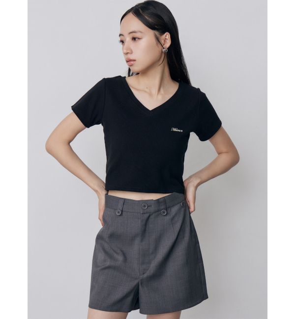 MURUA「ライティングロゴプレートTシャツ」|Tシャツ・カットソー|