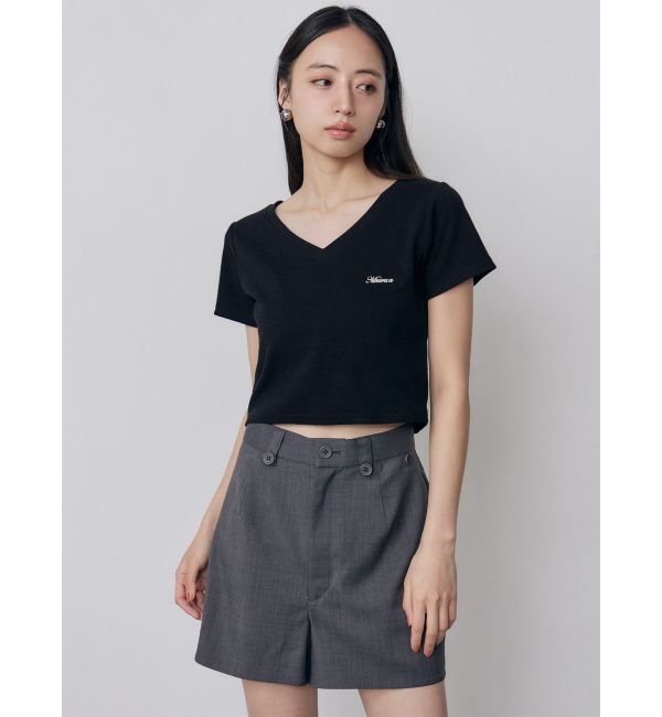 MURUA「ライティングロゴプレートTシャツ」|Tシャツ・カットソー|