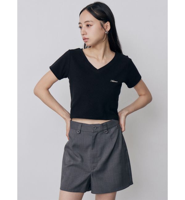 MURUA「ライティングロゴプレートTシャツ」|Tシャツ・カットソー|