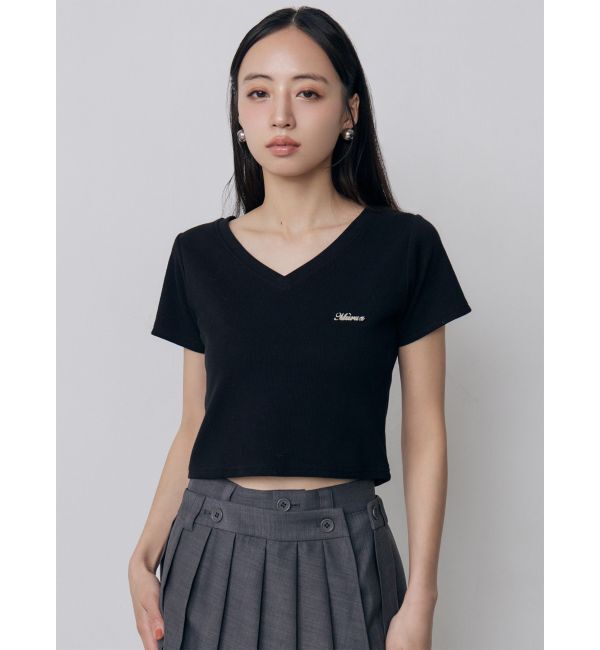 MURUA「ライティングロゴプレートTシャツ」|Tシャツ・カットソー|